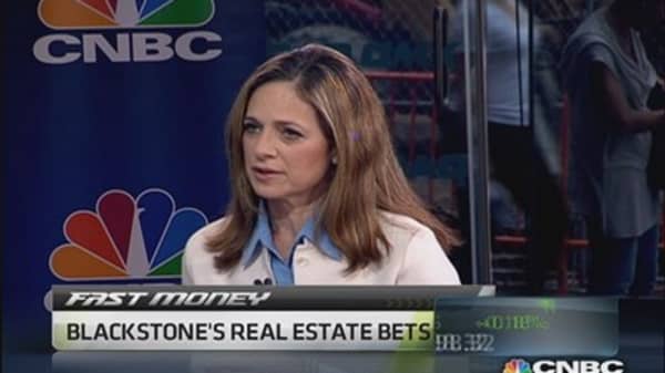 Blackstone's real estate bets