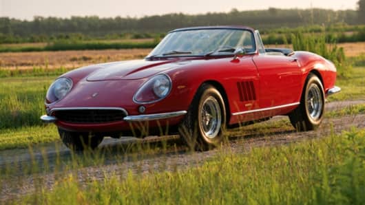 The Ferrari 275 GTB/4*S NART Spyder was one of only 10 of its kind ever built.