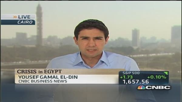 Violent start to the week in Egypt