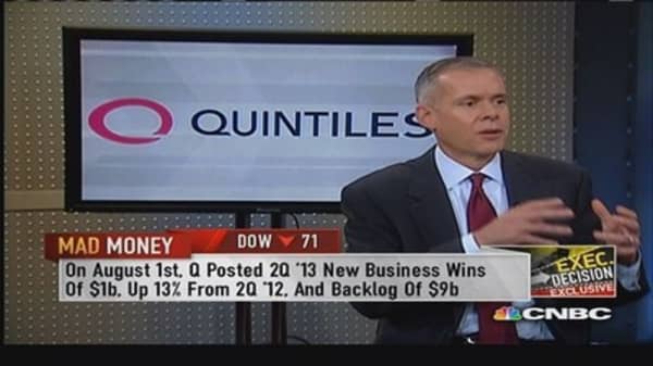 Quintiles CEO: We are confident we're taking share
