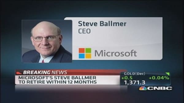 Microsoft's Ballmer to retire in 12 months