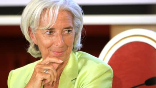Christine Lagarde, Managing Director of International Monetary Fund