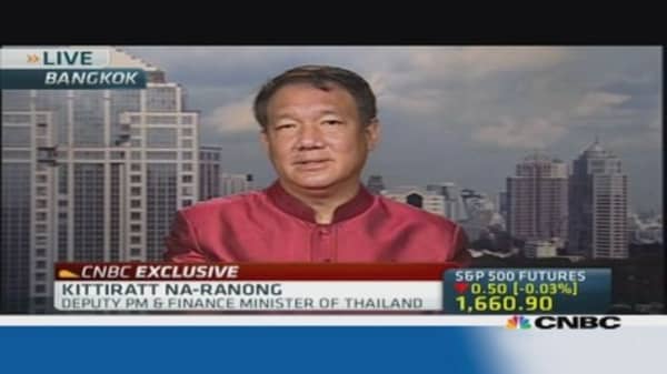 Thailand not in a technical recession: Fin Min