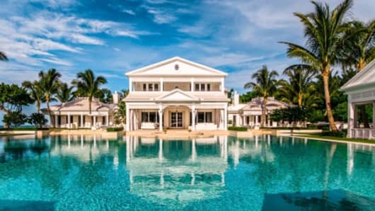 Celine Dion's mansion in Jupiter Island, Florida.