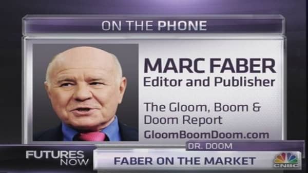 Marc Faber: Why a correction is coming soon