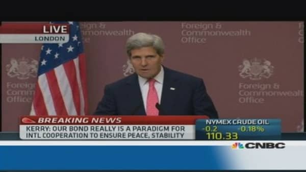 Kerry on Syria: 'There is no military solution'