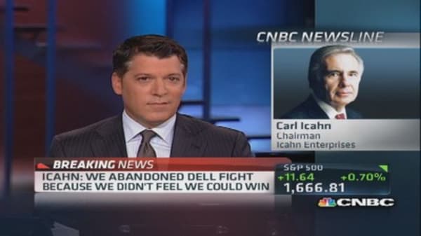 Icahn: Dell situation corporate dictatorship
