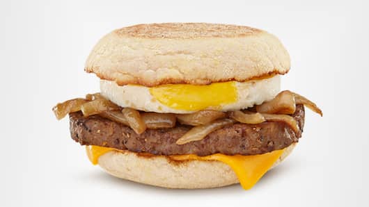 McDonald's Steak, Egg & Cheese McMuffin