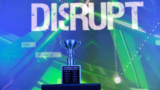 TechCrunch Disrupt's Startup Battlefield Winners Award