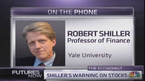 Shiller's warning on stocks
