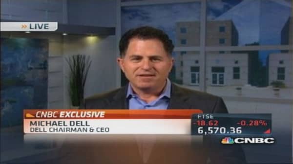 Michael Dell speaks out on buyout battle