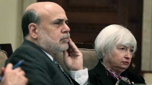 Ben Bernanke and Janet Yellen