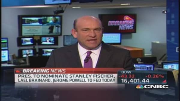 Obama to nominate Stan Fischer for Fed vice chair