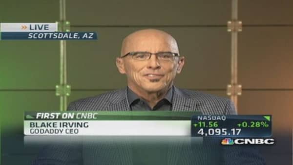 GoDaddy CEO: People watch Super Bowl for commercials