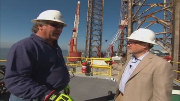 Cramer's oil rig experience