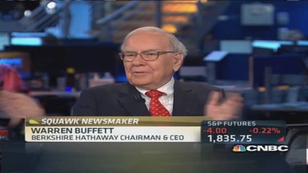 Buffett: Bitcoin is a 'mirage'