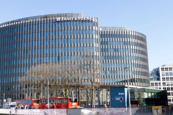 Ernst and Young building in Berlin, Germany.