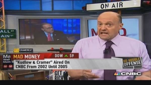 Cramer reflects on Larry Kudlow's years on CNBC