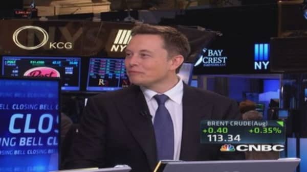 CNBC's number 1 disruptor, Elon Musk