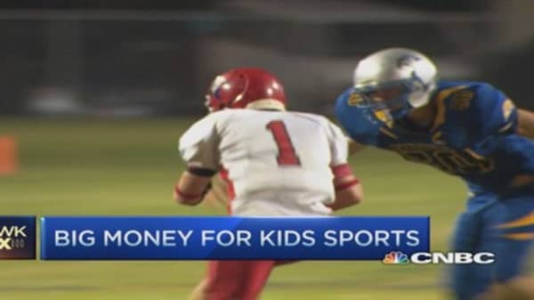 Big money for kids sports