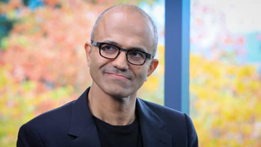 Satya Nadella, CEO of Microsoft