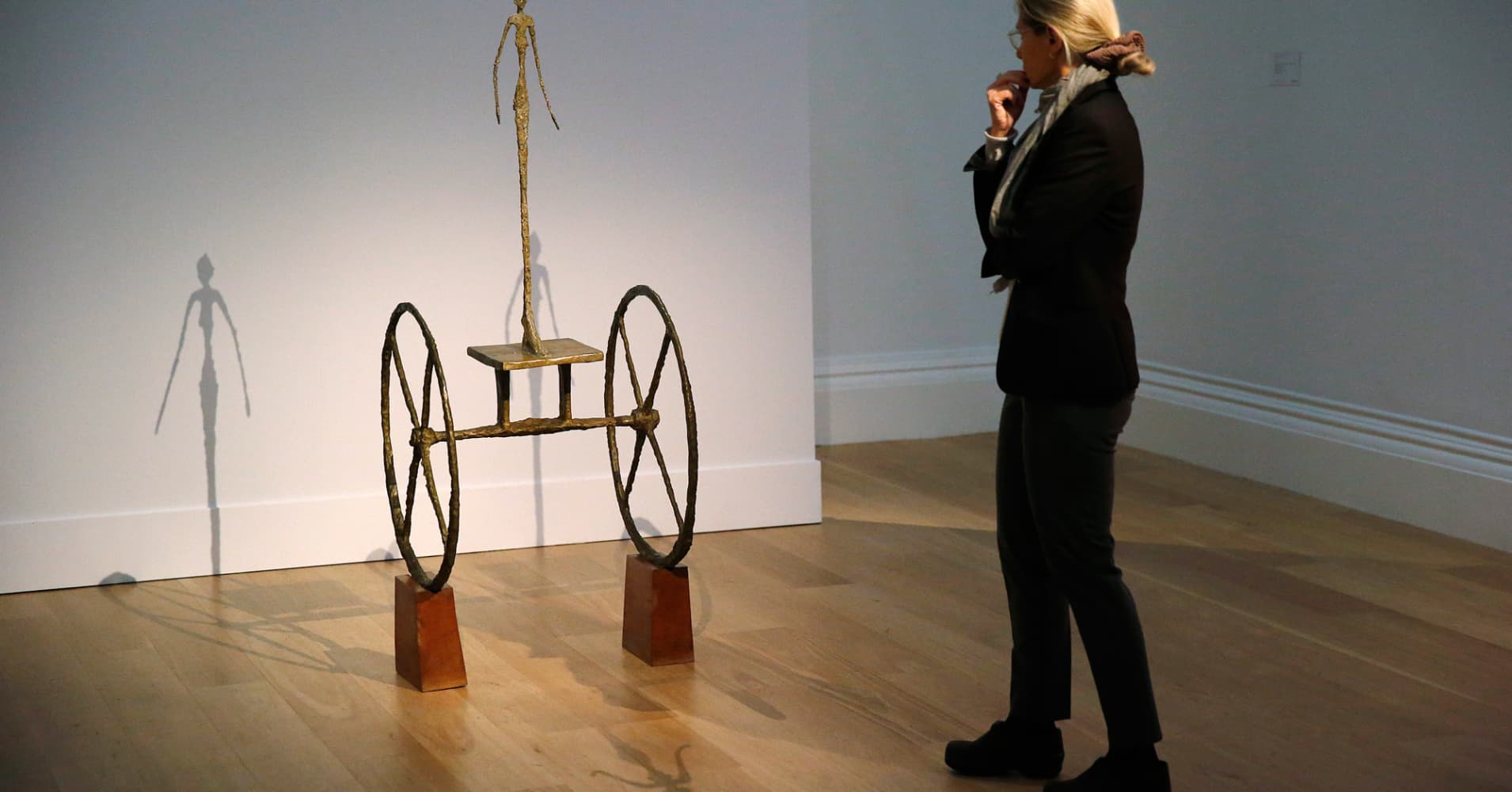 'Chariot' sculpture could become most expensive ever sold
