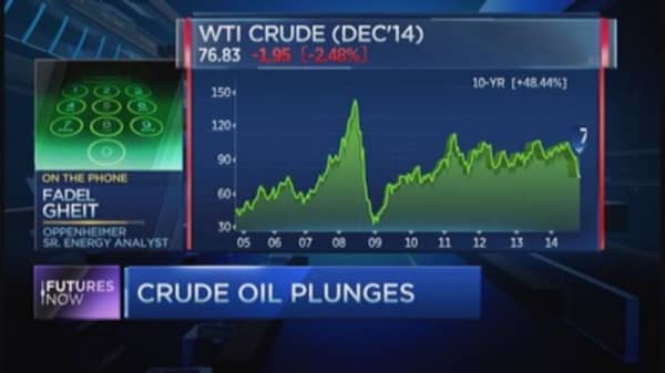 Top oil analyst: Crude could fall to $60