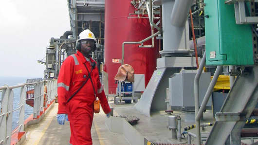Nigerian oil facility
