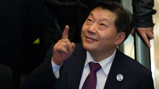 Lu Wei, China's Minister of Cyberspace Affairs Administration.