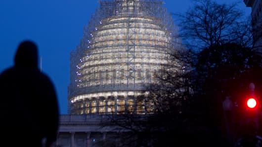 U.S. Capitol building, Washington.