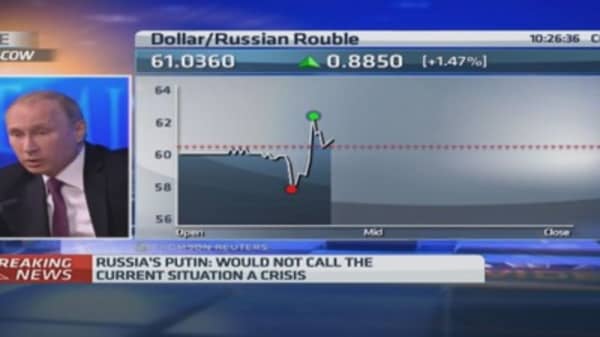 Russian central bank has acted 'adequately'