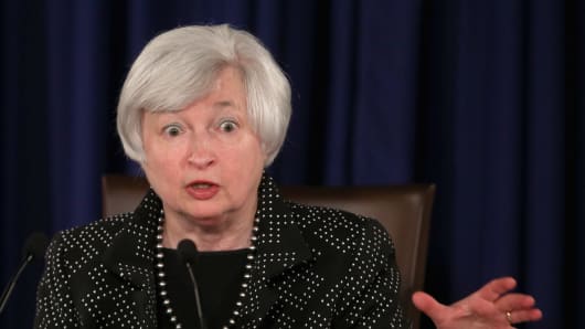 Janet Yellen, Chair of the Federal Reserve.