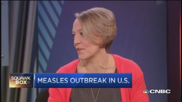 Measles outbreak triggers vaccine debate