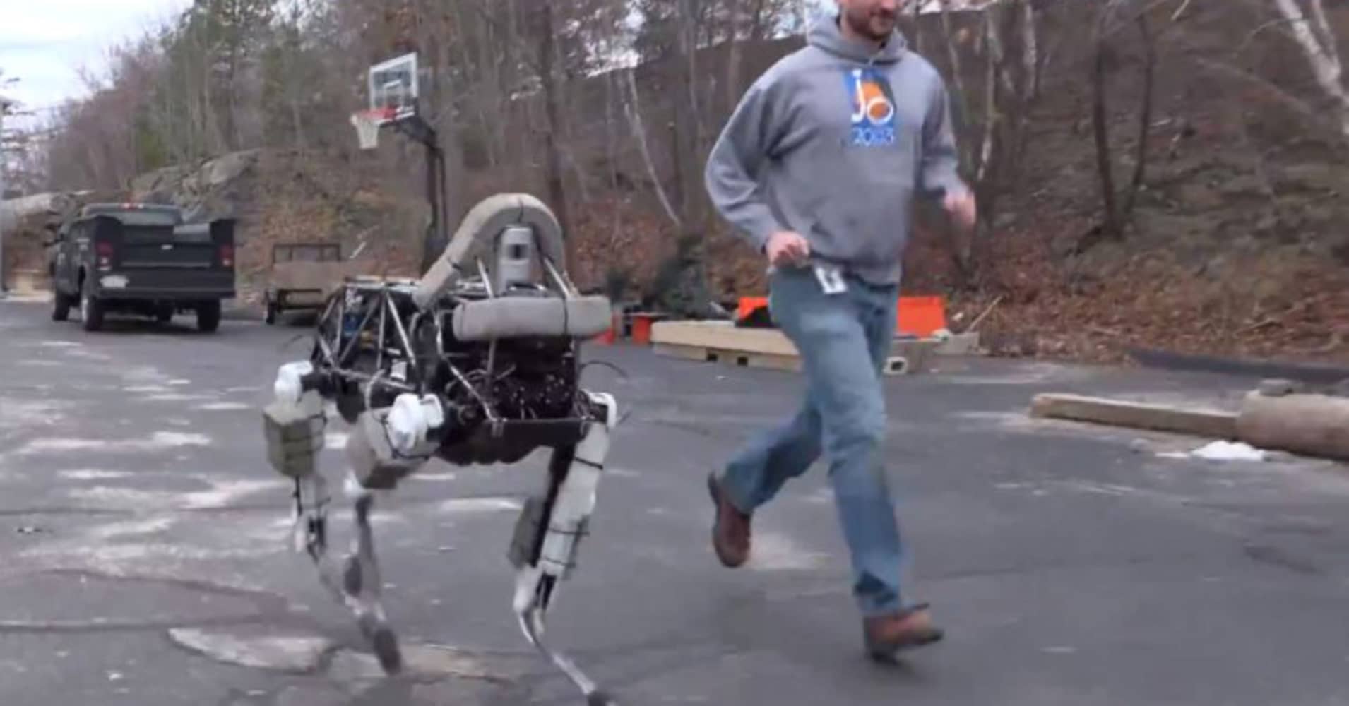 Here, Spot! See Boston Dynamics' New Robot Dog Run (and Climb)