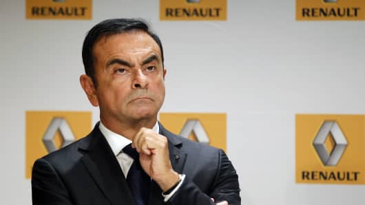 Carlos Ghosn, Renault-Nissan CEO.