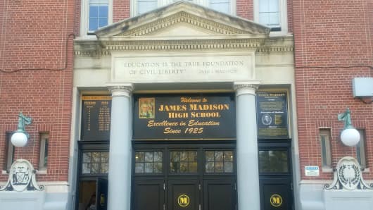 James Madison High School.