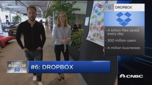 Disruptor #6 Dropbox: Business segment growing