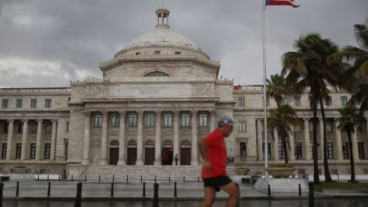 Capitol building in San Juan