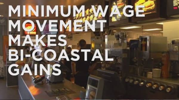 Minimum wage making strides