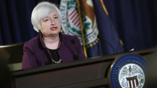 Federal Reserve Bank Chair Janet Yellen.
