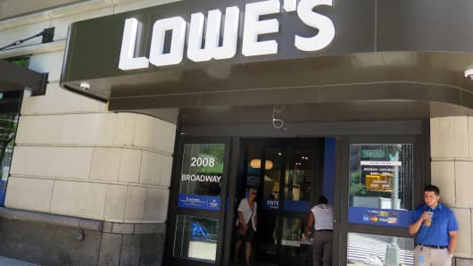 Lowe’s new Manhattan store.