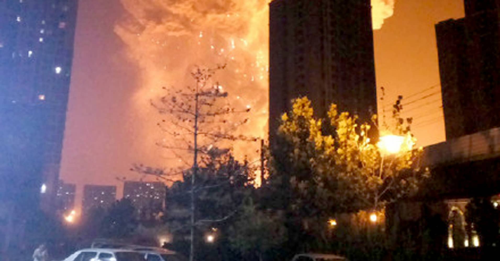 Explosion in Tianjin, China