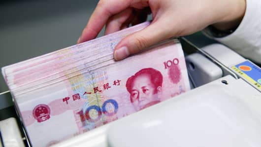 Yuan currency China