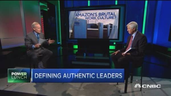 Bill George: Authenticity the gold standard for leaders