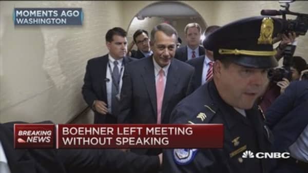 Ripple effects from Boehner resignation