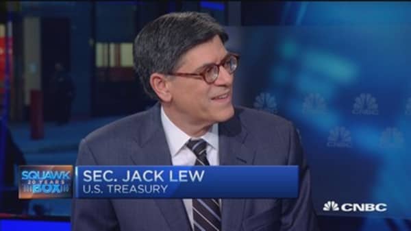 Sec. Lew: Wages need to go up
