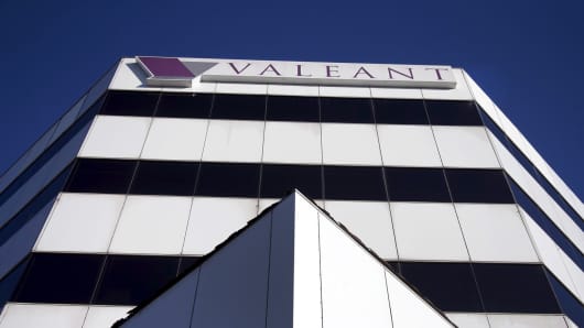 The headquarters of Valeant Pharmaceuticals International in Laval, Quebec.