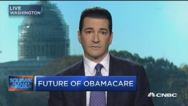 Obamacare transitioning to Medicaid mode: Scott Gottlieb