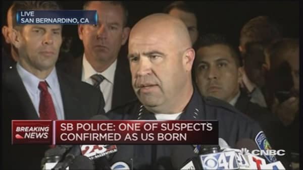 San Bernardino shooting suspects named