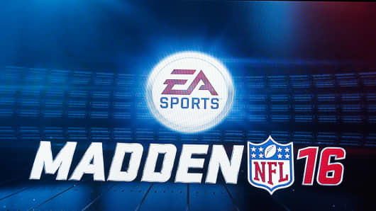 Madden NFL 16 by EA Sports.